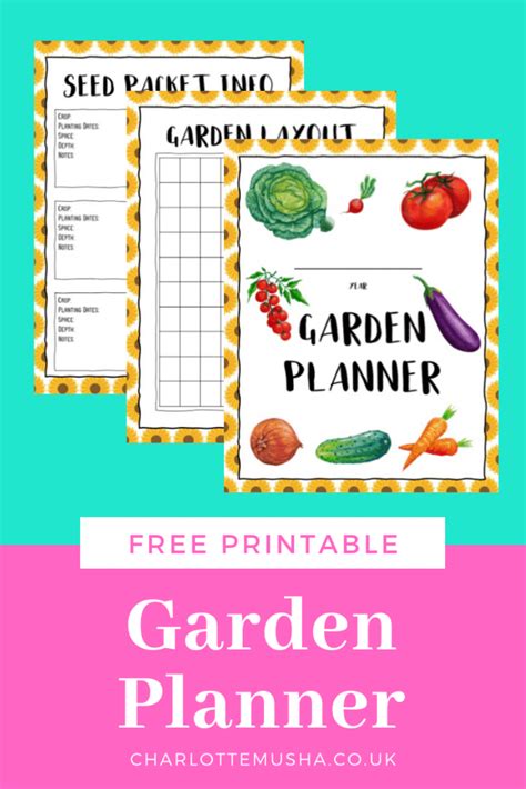 Free Printable Vegetable Garden Planner Templates Printable Download