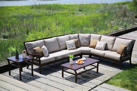 Outdoor Patio Furniture Sectional Patio Furniture Aluminum Patio