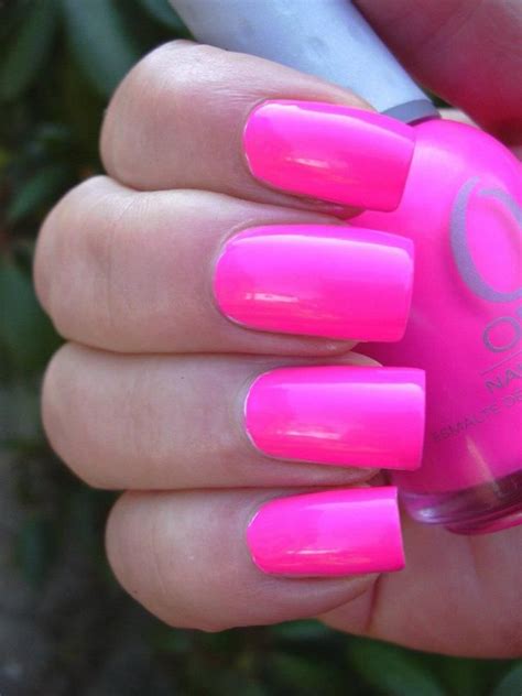Pin By Orly Romania On We Love Nails Hot Pink Nail Polish Pink