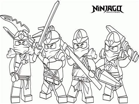 Revivez les aventures cowabugesques des 4 tortues ninja dans nos images à colorier et imprimer, mettant également en scène les autres personnages de la série : Coloring Page Lego Ninjago - Coloring Home