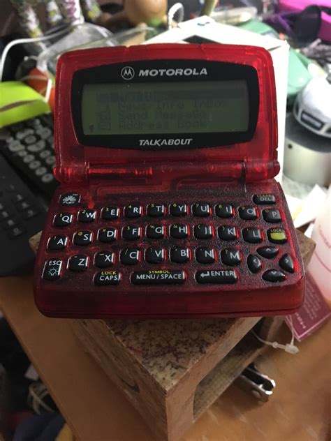 This Two Way Beeperpager From 2001 Rmildlyinteresting
