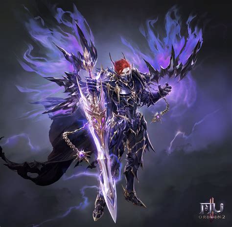 Artstation Mu Origin2 Magic Knight Seunghee Lee Fantasy Character Design Dark Fantasy