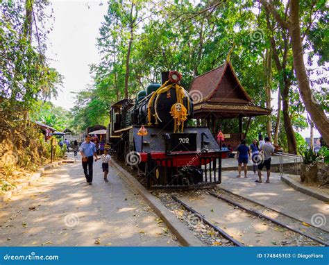 The Death Railway Kanchanaburi Thailand Editorial Stock Photo Image