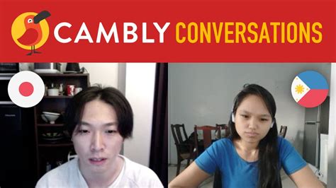 Quarantine English Learner🇯🇵 Great Tutor🇵🇭 On Cambly Youtube