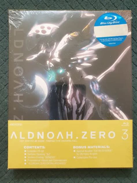 Aldnoah Zero Volumepart 3 Bluray Anime Series Aniplex Oopnew