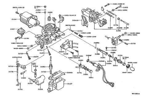 Diagram Toyota Corolla Engine Carburetor Diagram Mydiagram Online