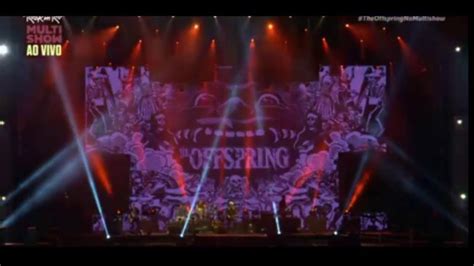 With the offspring, nika futterman, dexter holland, greg k. The Offspring - Pretty Fly no Rock in Rio (Rock in Rio ...