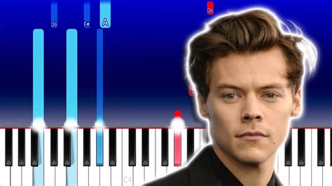 Harry Styles Satellite Piano Tutorial Youtube