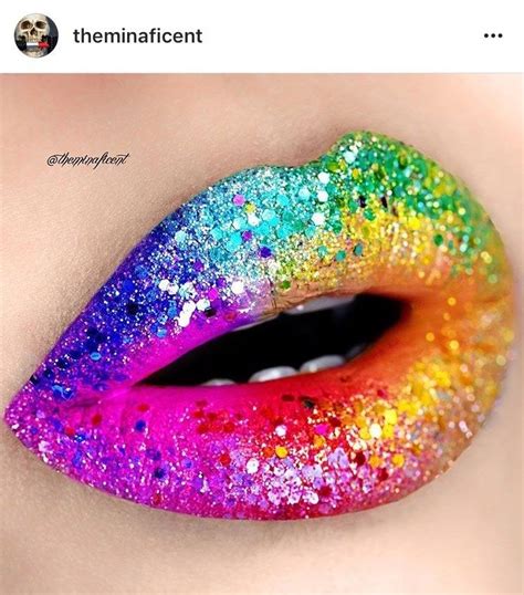 11 Pride Makeup Looks That Are Making Rainbows Everywhere Jealous Lip