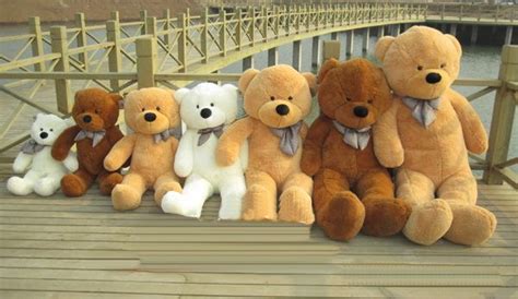 Wholesale Best Quality Brand Hot Sale 80 Cotton Light Brown Giant 80cm Cute Plush Teddy Bear
