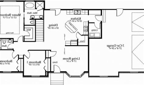 17 Ranch House Plans With Basement 3 Car Garage You Are Definitely