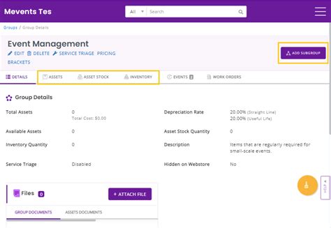 Classification Of Items In Ezrentout Leading Equipment Rental Software