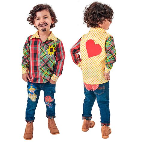 Roupa Festa Junina Infantil Menino