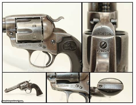 1906 Colt Bisley Frontier Six Shooter Saa Revolver 44 40 Single Action