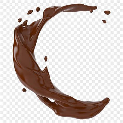 HD Melted Chocolate Splash Transparent PNG Citypng