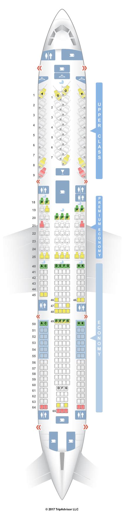 Seatguru Seat Map Virgin Atlantic Airbus A330 300 333 V1