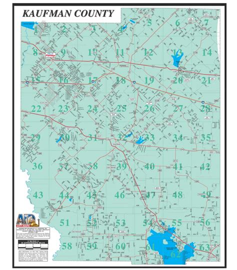 Kaufman Texas Map Free Printable Maps