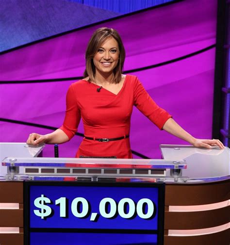 See How Good Morning America Meteorologist Ginger Zee Fared On Celebrity Jeopardy Ginger