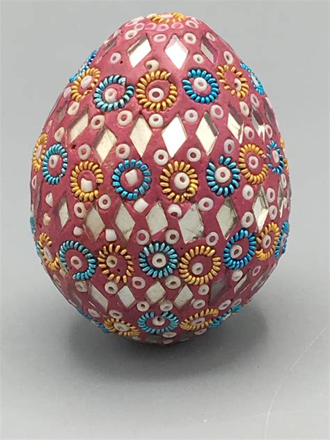 Bejeweled And Bedazzled Easter Eggs Vintage Estate Sale Etsy