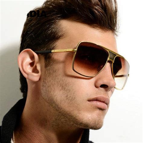 Take your time when choosing a pair of sunglasses, they've been known to make or break a man, and pulling them off correctly could land you your own little slice of steve mcqueen cool. Men's Oversized Sunglasses - TopSunglasses.net