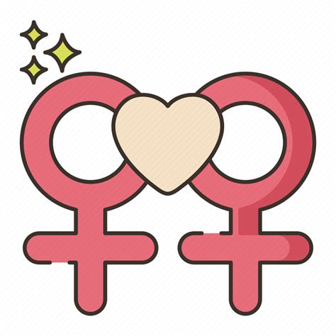 gender lesbian lgbt love icon download on iconfinder