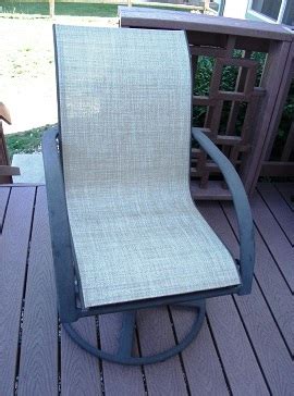 They're great for dining or lounging and are comfortable, weather resistant and low maintenance. Patio Furniture Replacement Slings in Colorado with Weston ...