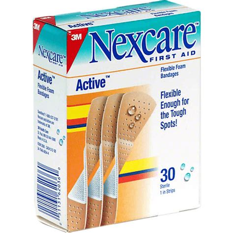 Nexcare First Aid Active Flexible Foam Bandages Stuffing Foodtown