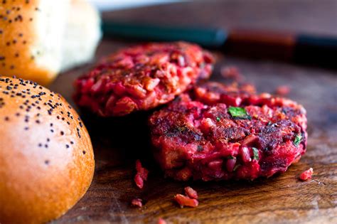 Melt the butter in a large wok or frying pan. Beet, Rice and Goat Cheese Burgers Recipe - NYT Cooking