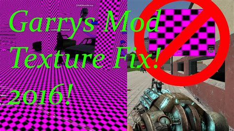 Gmod How To Get Rid Of Missing Textures Loxasigns
