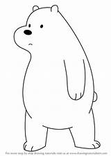 Bears Bare Bear Ice Draw Cartoon Drawing Drawingtutorials101 Coloring Network Step Drawings Template sketch template