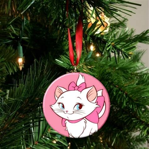 Disney Marie Aristocats Christmas Tree Ornament A Etsy