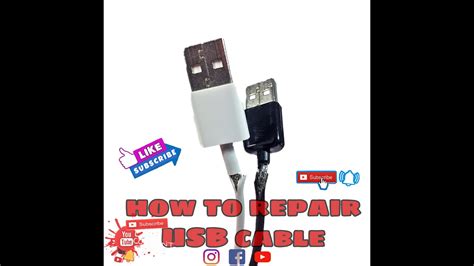 How To Fix A Bent Usb Connector Youtube