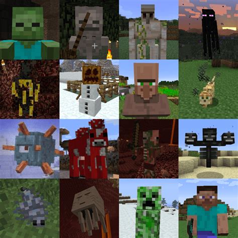 Minecraft Characters Quiz Mineraft Things