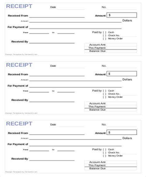 Free 7 Sample Cash Payment Receipts In Pdf Ms Word