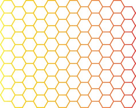 Hexagon Honeycomb Euclidean Vector Hexadecimal Pattern Simple