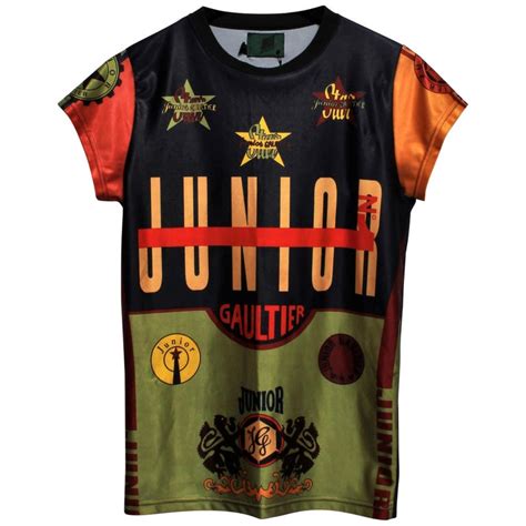 Jean Paul Gaultier Vintage Printed T Shirt At 1stdibs