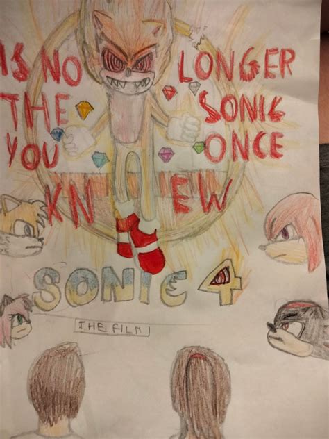 A Little Sketch For The Sonic 4 Poster Sonicthemovie