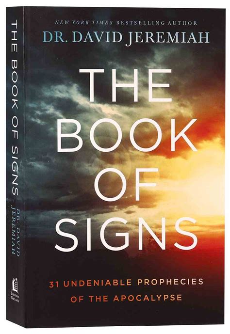 The Book Of Signs By David Jeremiah Koorong