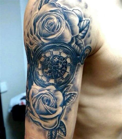 Top 80 Mind Blowing Clock Tattoos 2021 Inspiration Guide