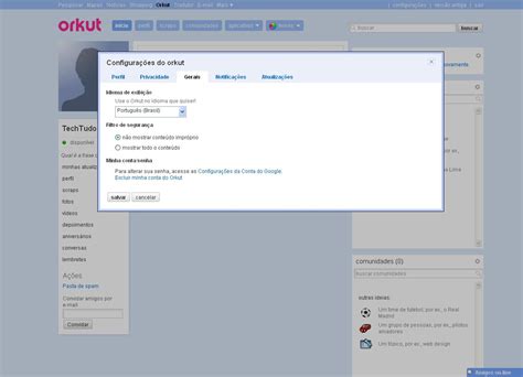 Como Excluir Seu Perfil Do Orkut Dicas E Tutoriais Techtudo