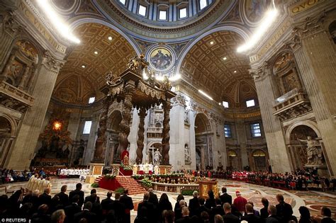Pope Francis Ordains New Bishops In Service At The Vatican Daily Mail