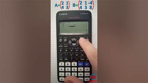 📌 multiplicar matrices con la calculadora casio youtube