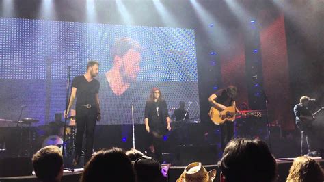 Another shot of whiskey, can't stop looking at the door. Lady Antebellum - Need You Now (Live @ C2C2015) - YouTube