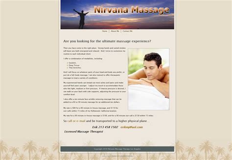 Nirvana Massage Therapy Los Angeles