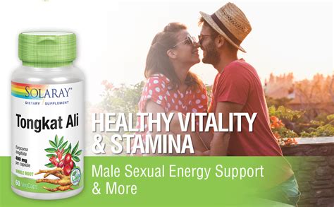 Solaray Tongkat Ali Root 400mg Traditional Support For Healthy Male
