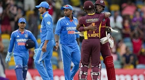 West Indies Level Odi Series With Six Wicket Win Over India Cricket
