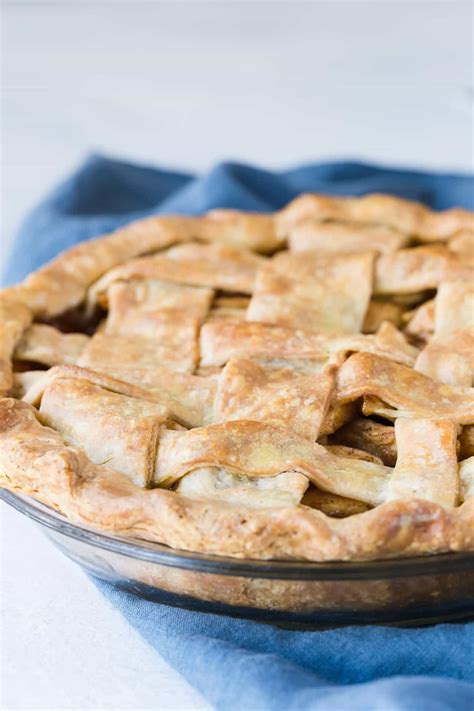 Place an apple in center of each pastry. Apple Pie with Brown Butter Crust | Baked by an Introvert