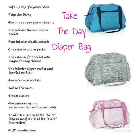 Take The Day Diaper Bag Baby By Thirty One Thirty One Bags Thirty