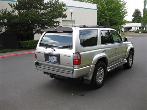 2000 Toyota 4runner 4wd V6 Sport Edition Leather Moon Roof