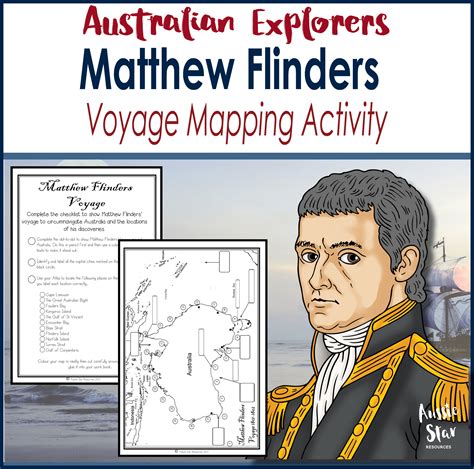 Australian Explorers Matthew Flinders Voyage Mapping Activity